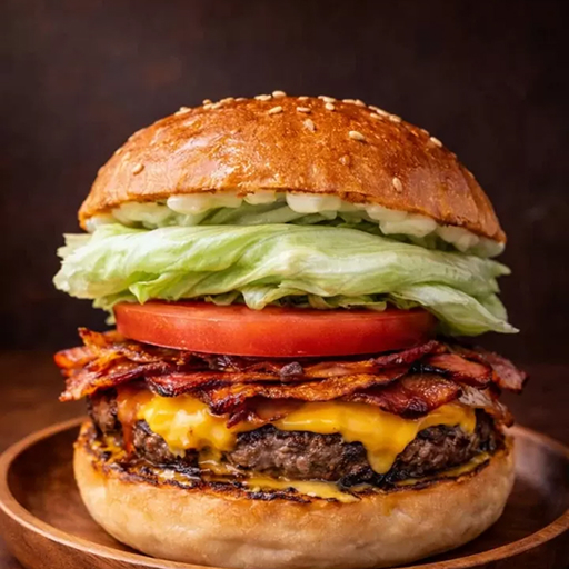 ベーコンチーズバーガー