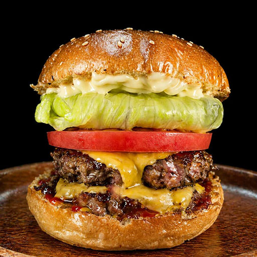 ダブルチーズバーガー