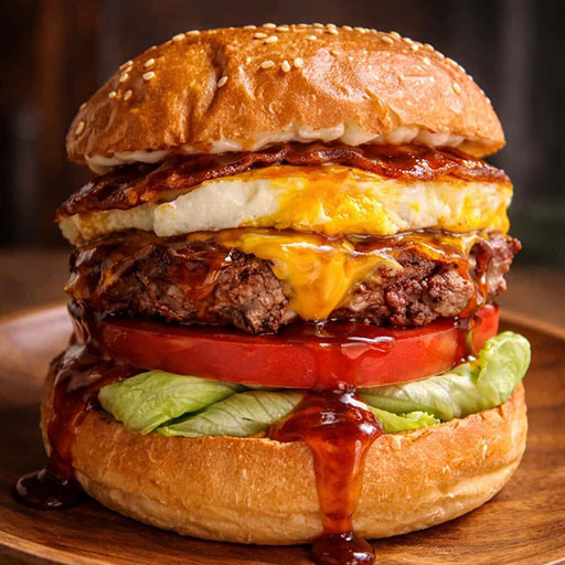 てりたまチーズバーガー